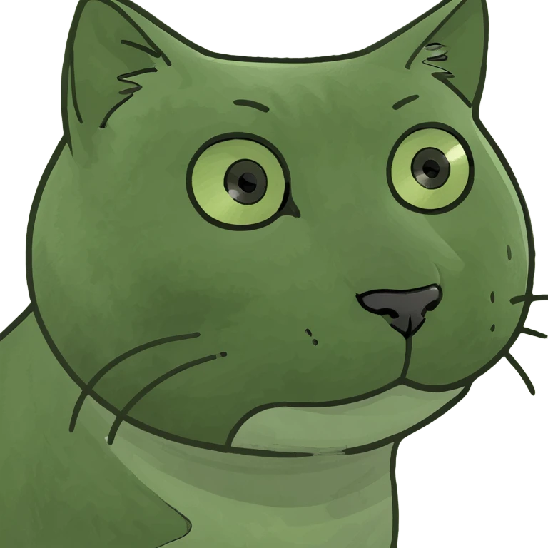Chat qui pète  emoji