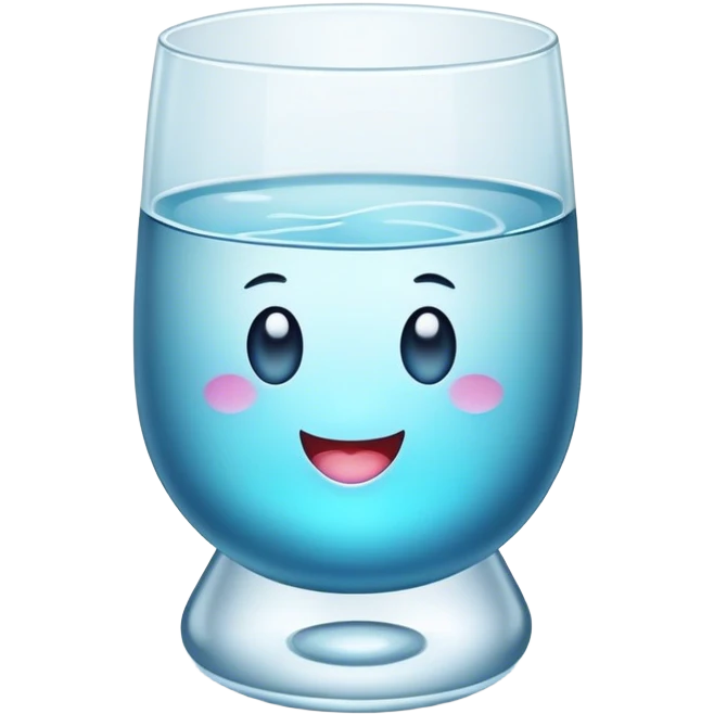 glass of water emoji