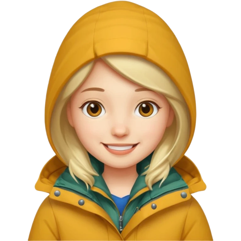 girl in parka emoji
