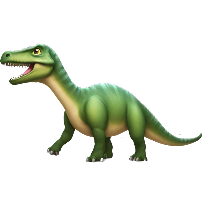 Tiranossauro-Rex de cartola emoji