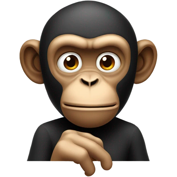 monkey doing thumbs down emoji