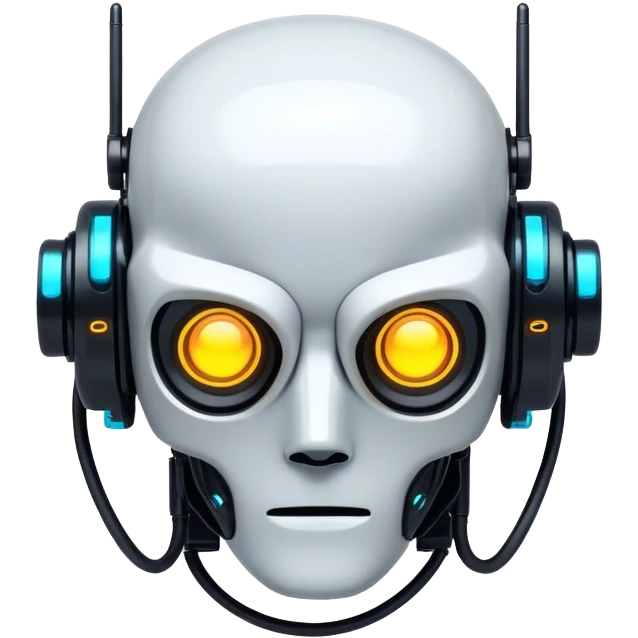 cyberpunk style neon system code emoji