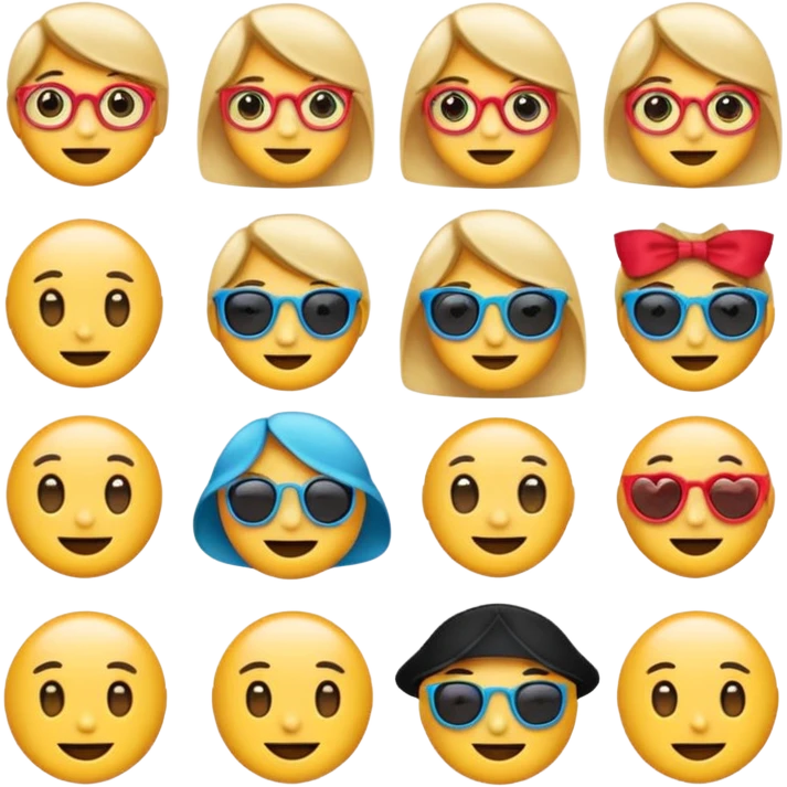 Emoji ios18 sticker pack original preppy emojis emoji