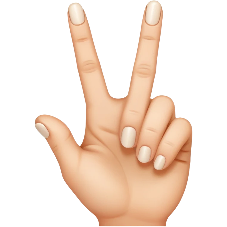 To middle finger inside the skin emoji