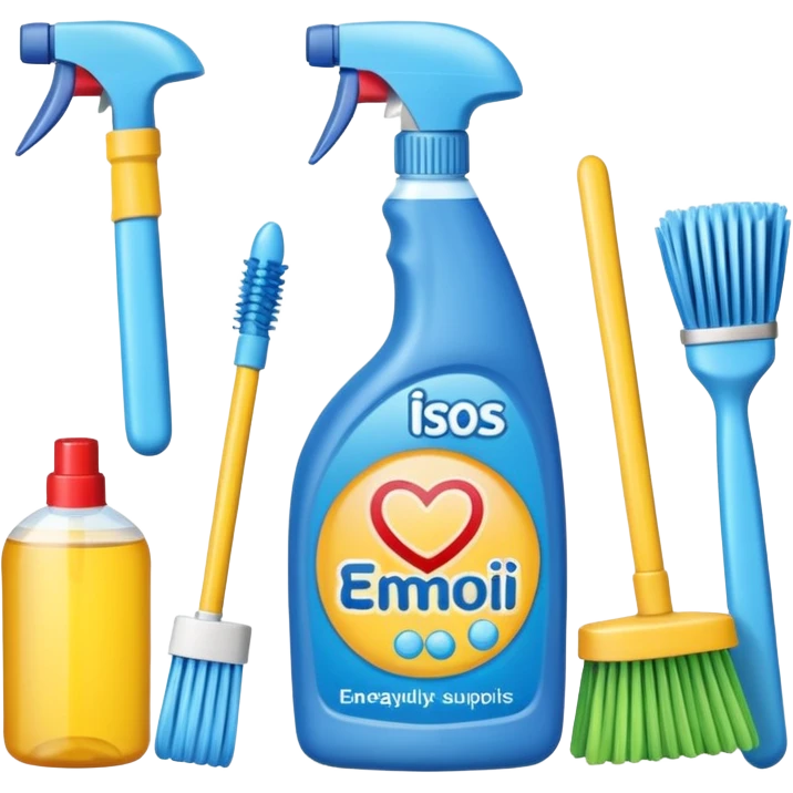 Cleaning emoji