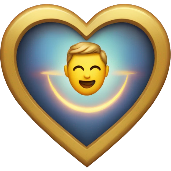 heart with a halo on top emoji