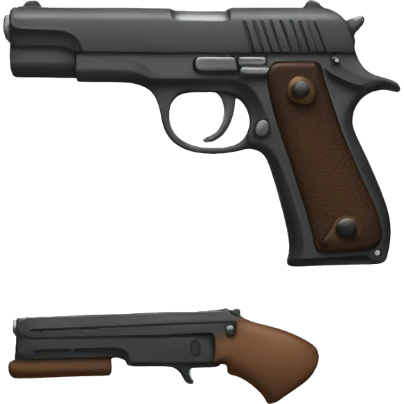Gun emoji emoji