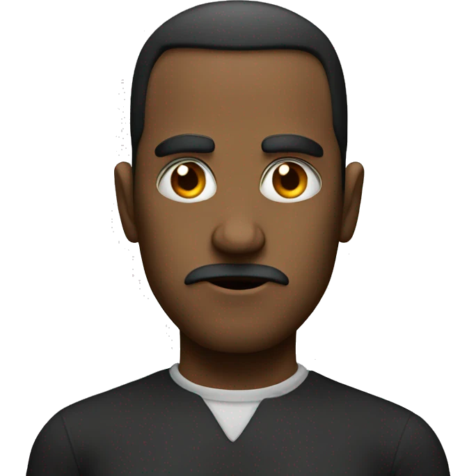 serious person mad emoji