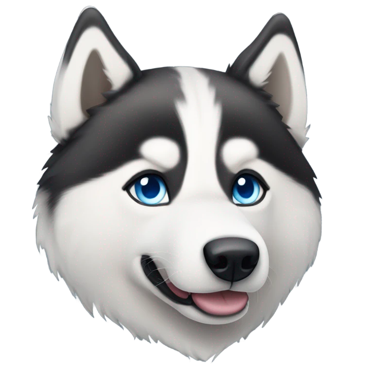Siberian husky  emoji