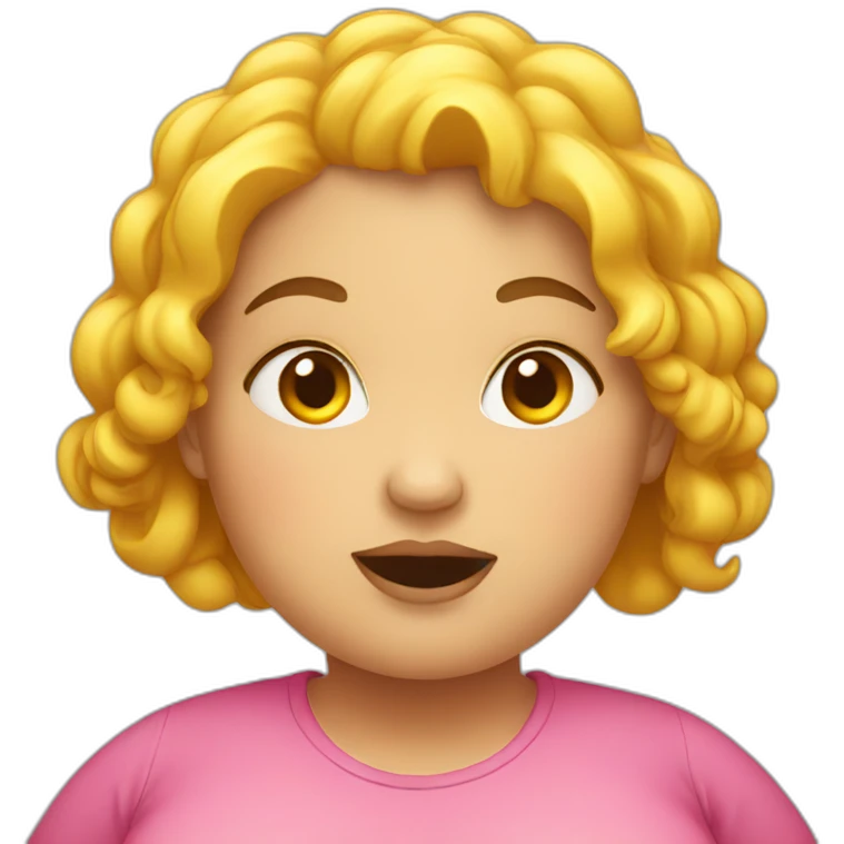 fat girl emoji