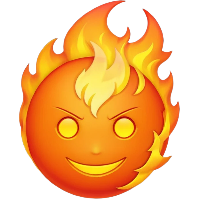 cyberpunk fire emoji