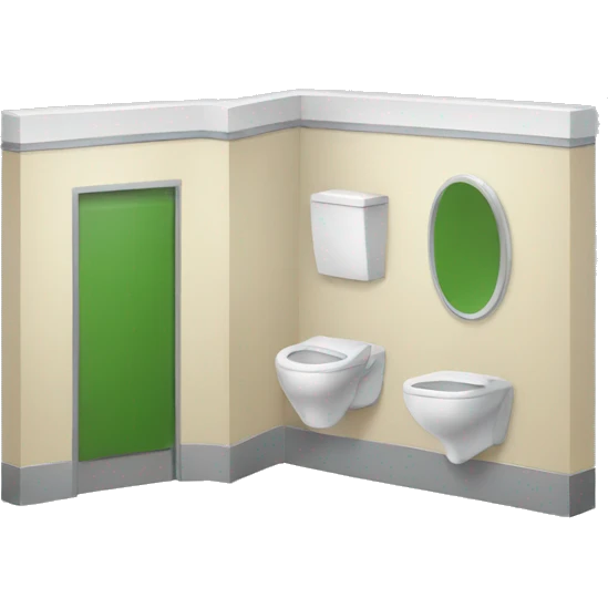 public restroom emoji