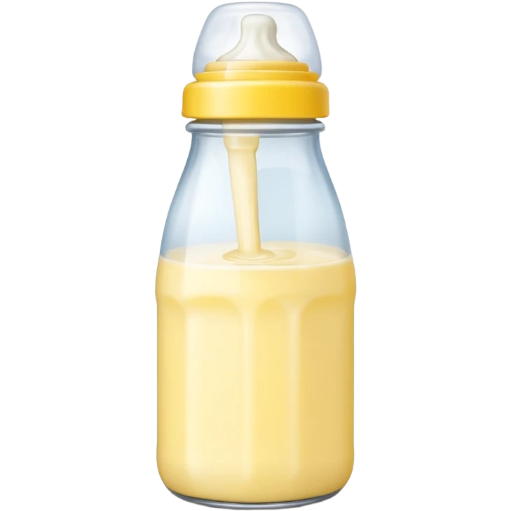 baby Milk bottle yellow emoji