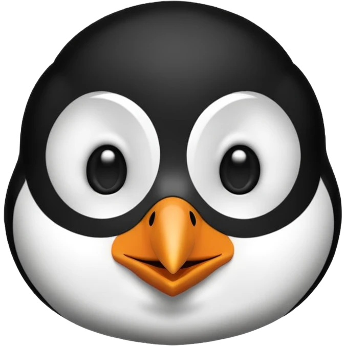 penguin face emoji