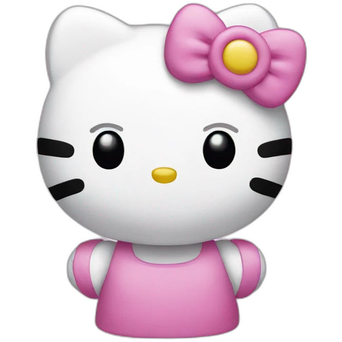 Hello kitty emoji