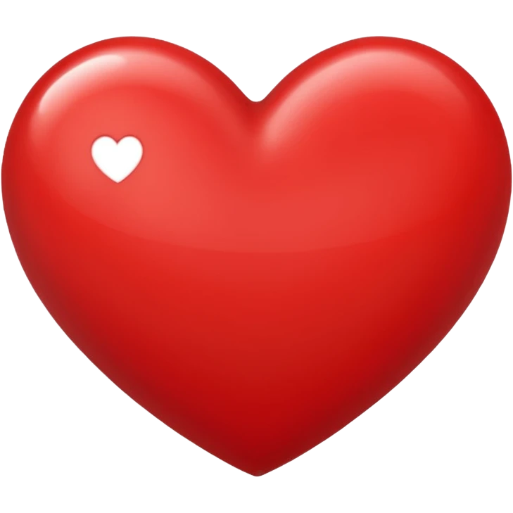 St. Valentines heart emoji