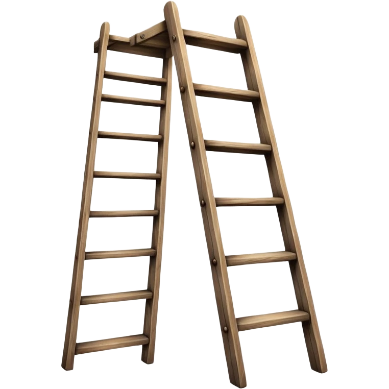 Wooden ladder emoji