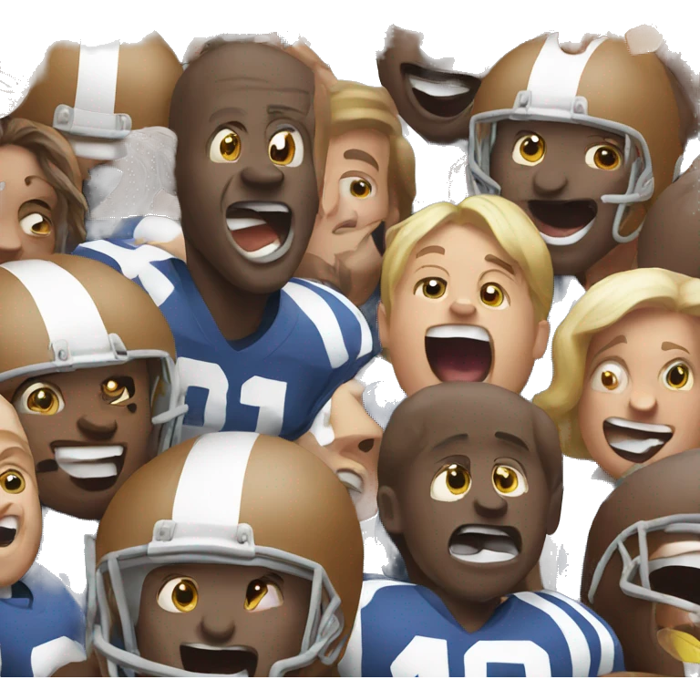 Football fun emoji