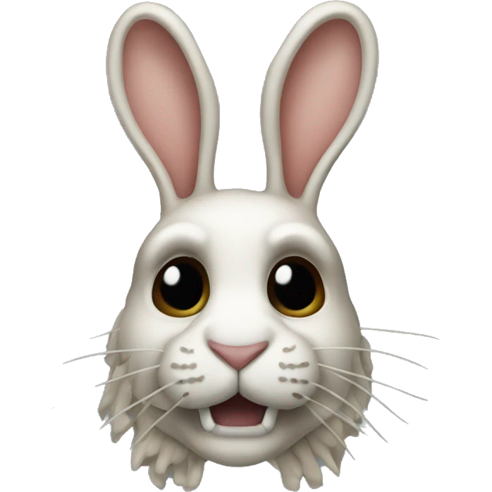 rabbit skelet emoji