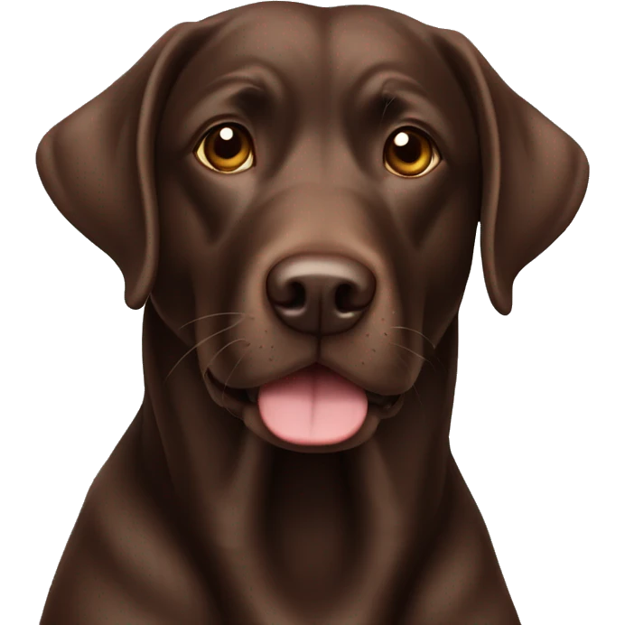 chocolate lab emoji