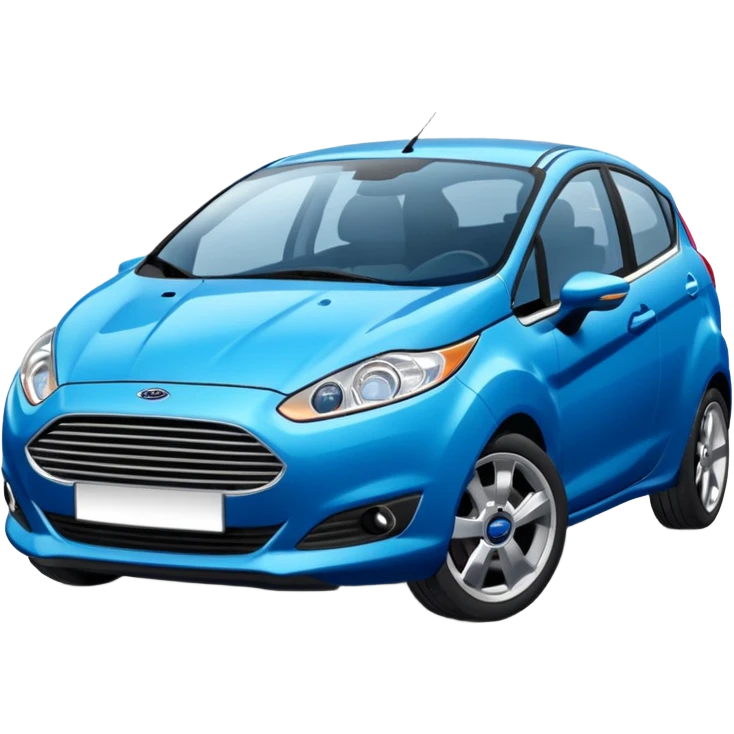 Car Ford fiesta emoji