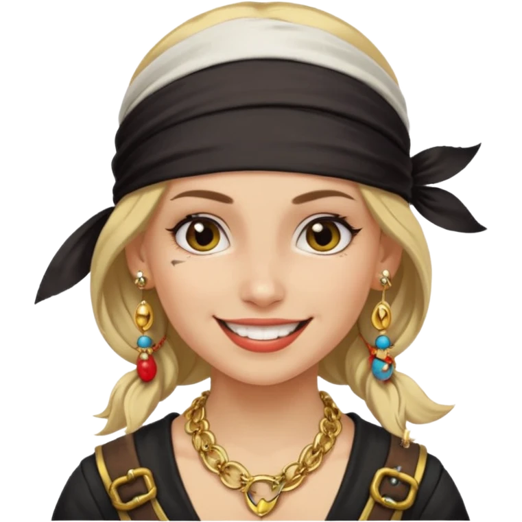 Une Princesse Pirates rebelles emoji