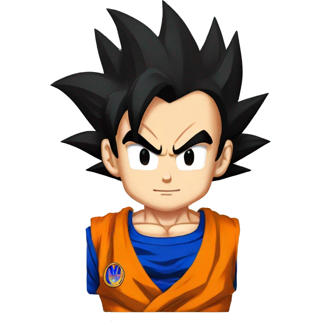 Goku fusion Vegeta emoji