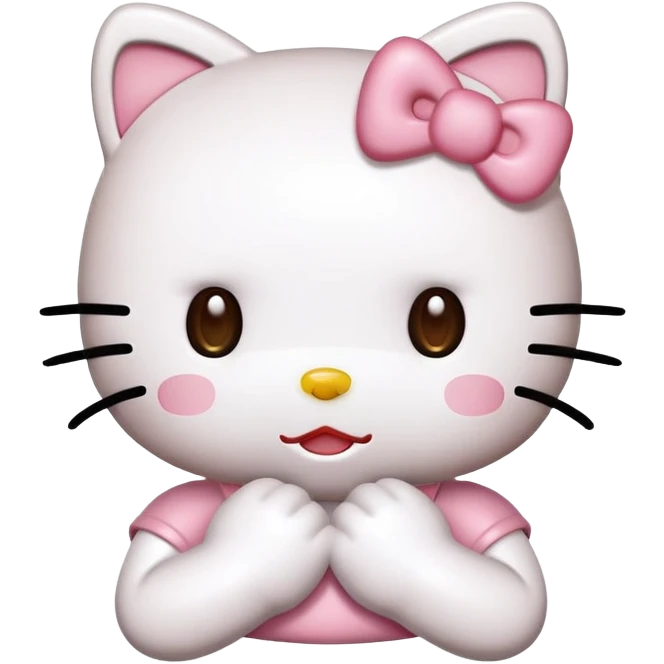 Hello kitty with all emotions  emoji