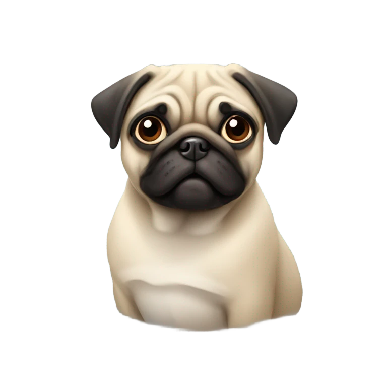 Pug emoji