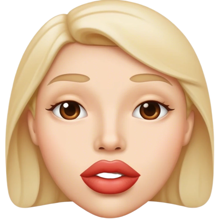 Big lips emoji