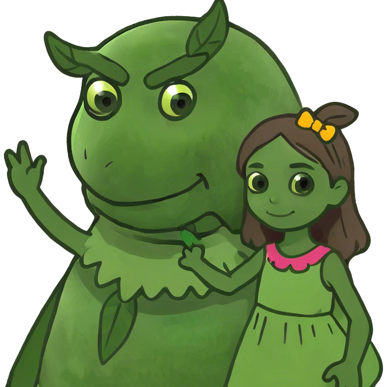 Man holding young girl emoji