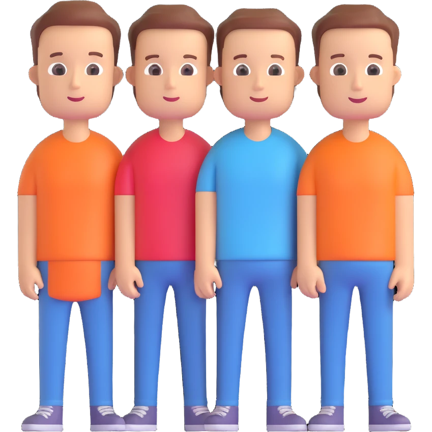 5 guys out emoji
