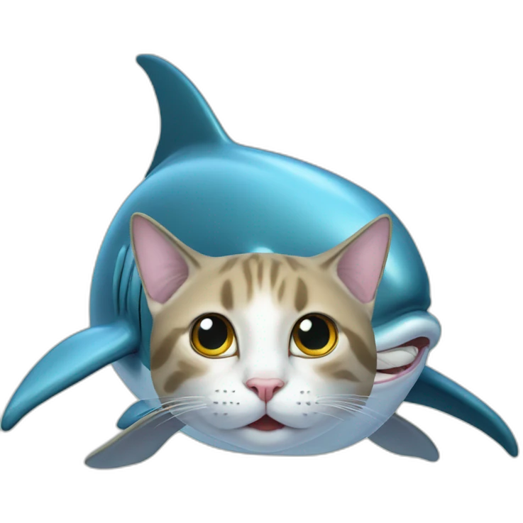 cat and dolphin emoji