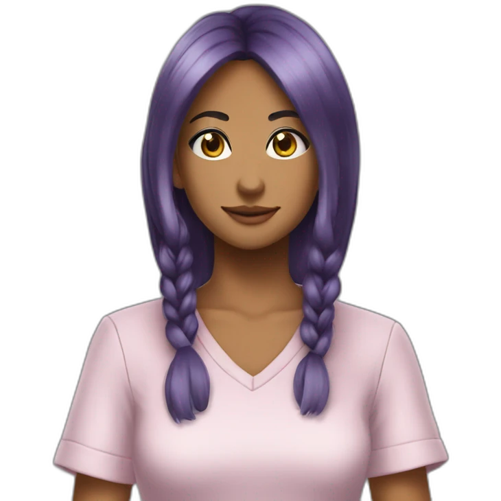 Le dresseur Sasha dans pokemon emoji