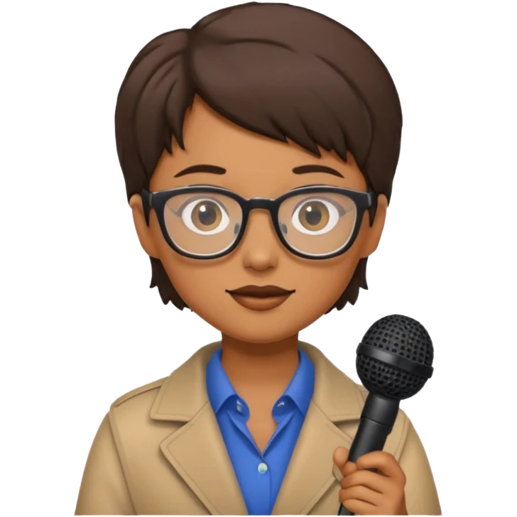 de un periodista emoji
