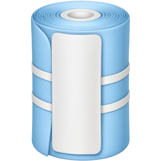 Bandage roll emoji