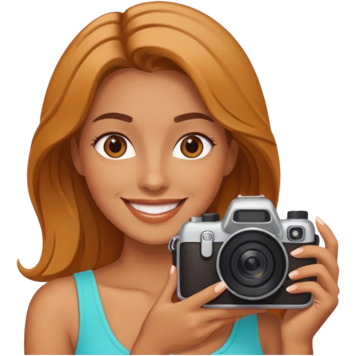 women with camera emoji