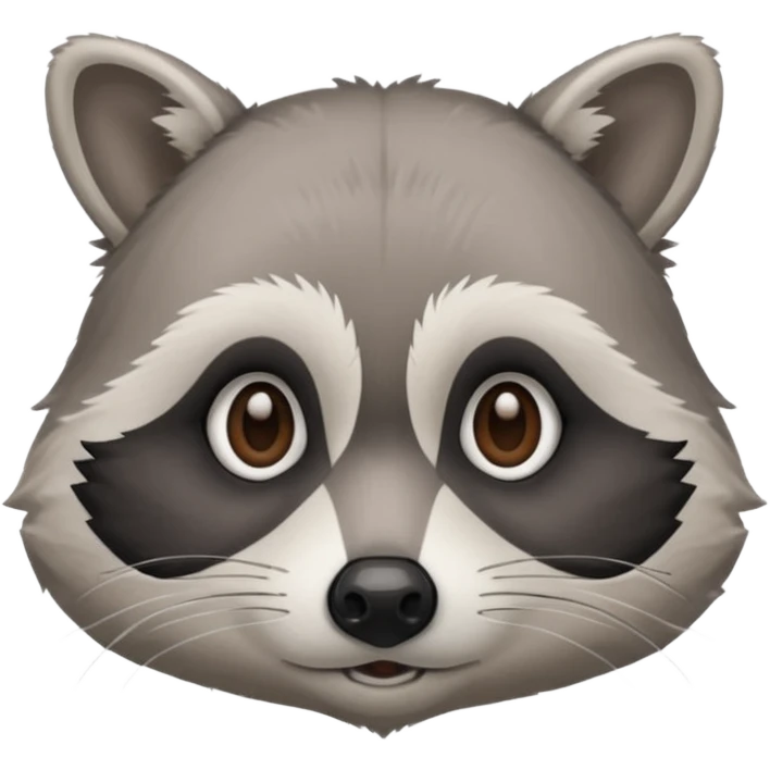 a sick raccoon  emoji
