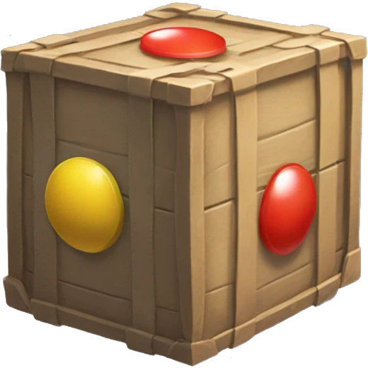 loot box that has pokeballs emoji