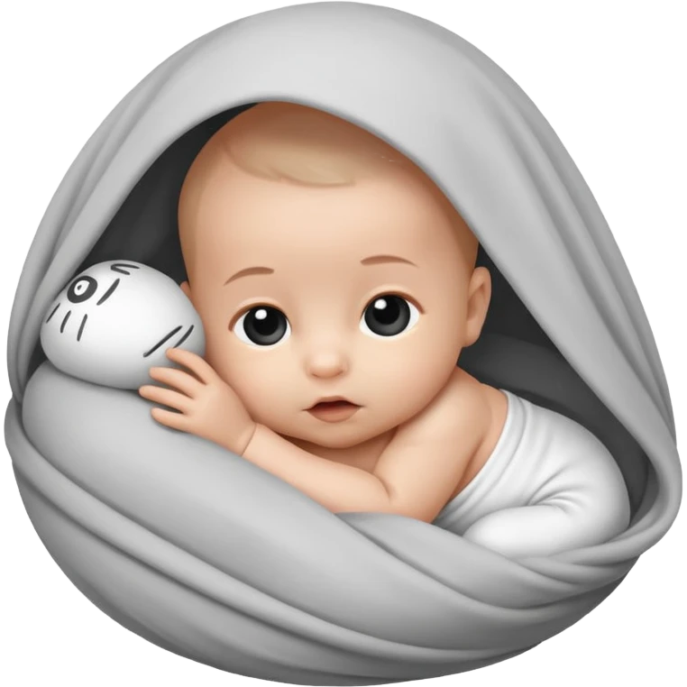 Newborn B&W Photoshoot emoji
