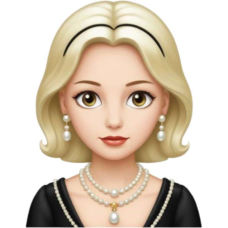 Old Money woman emoji
