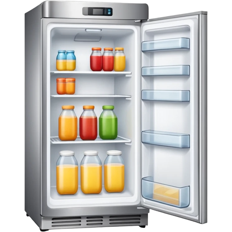 opened refrigerator  icon emoji