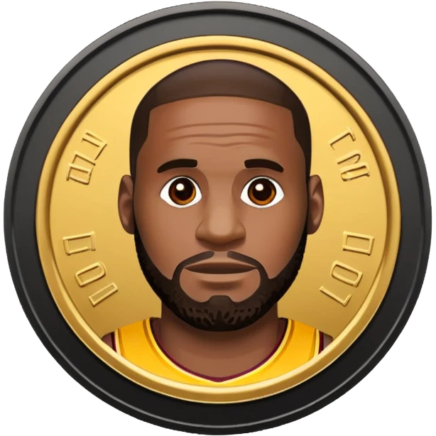 lebron james coin emoji emoji