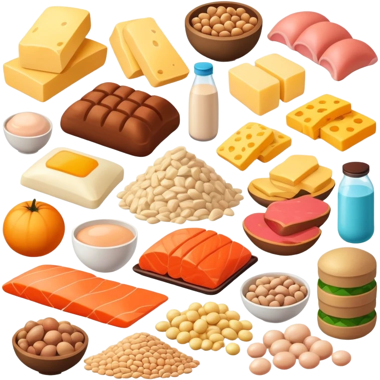 Protein food emoji