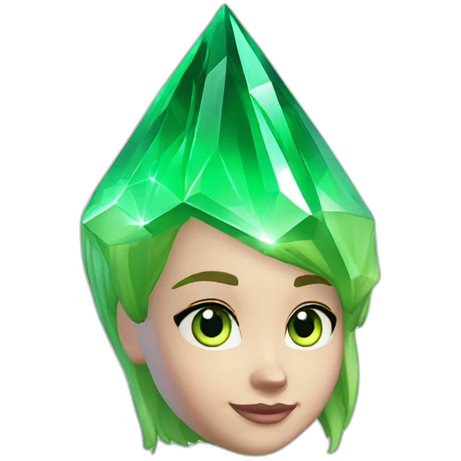 sims 4 green crystal emoji