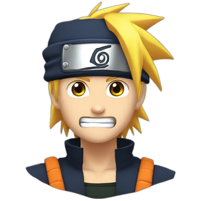 Naruto version horreur emoji