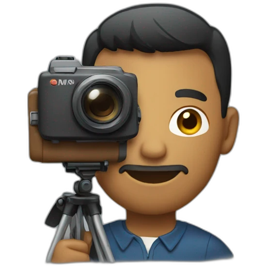 men with camera emoji