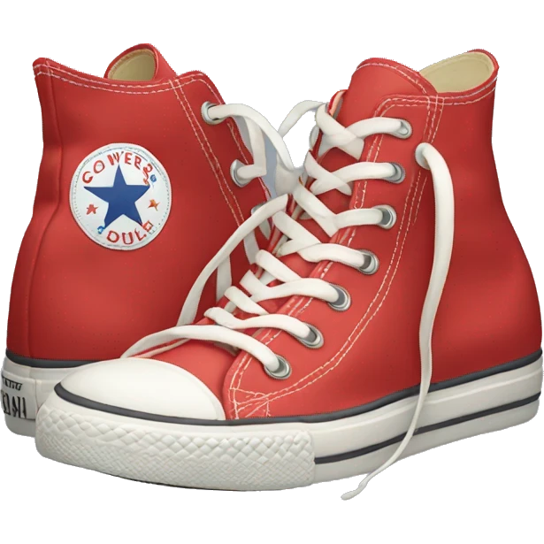 converse shoes emoji