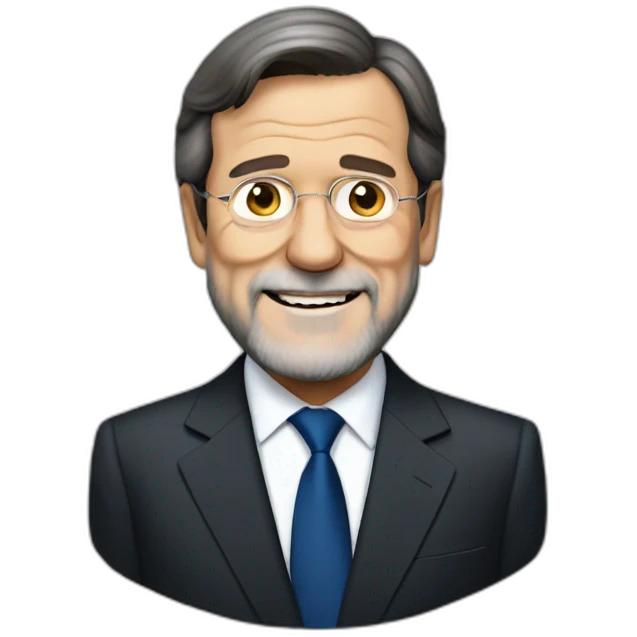Mariano Rajoy in suit emoji