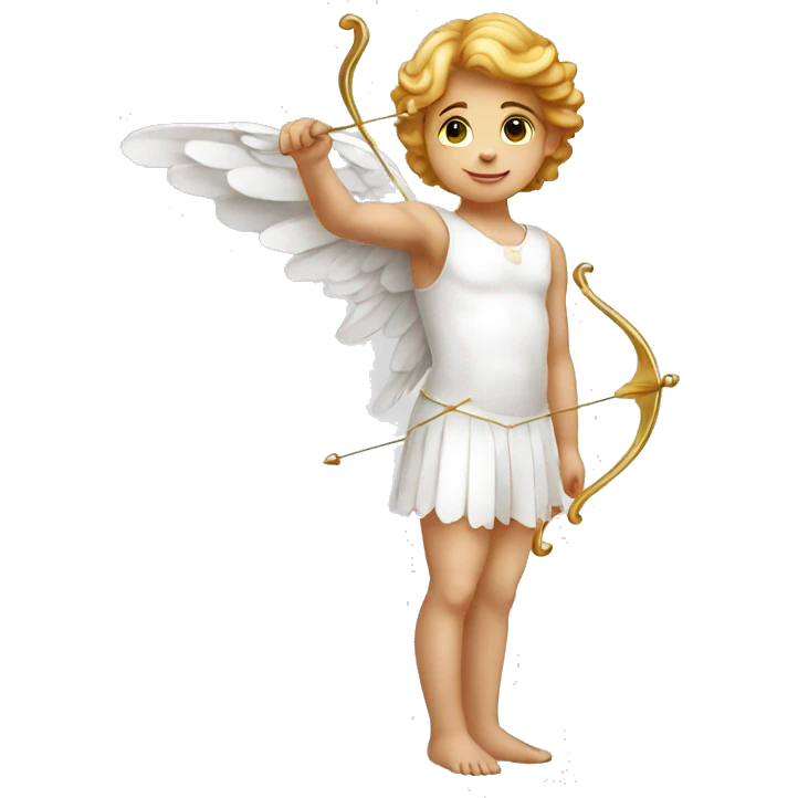 cupid white emoji